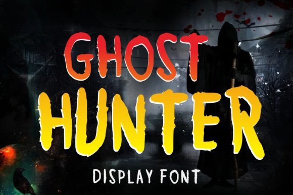 Ghost Hunter: A Spooky Yet Fun Display Font