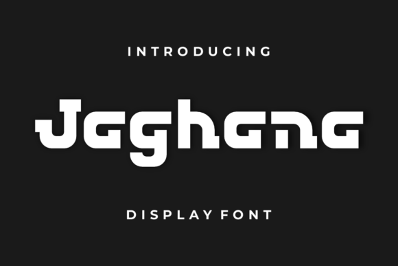 Jaghana: A Vibrant Display Font for Creative Projects