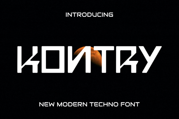 Kontry: A Modern Display Font for Impactful Design