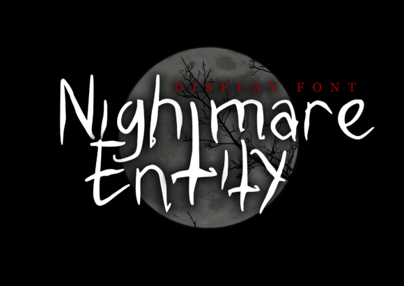 Nightmare Entity: Integrating a Spooky Display Font into Your Design Workflow