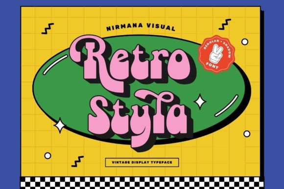 Retro Styla: A Versatile Display Font for Modern Designers